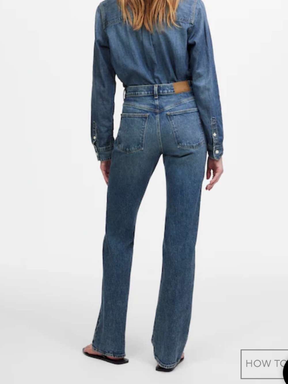 Madewell Relaxed Bootcut Jeans - Picture 2 of 5